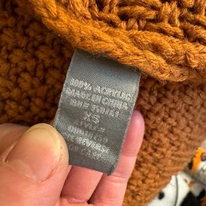 Orange Cardigan: Charlotte Russe